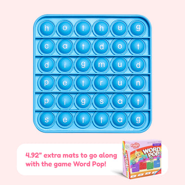6 Extra CVC Fidget Mats (Word Pop).